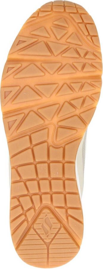 Skechers Uno Layover Sneakers wit Textiel Heren