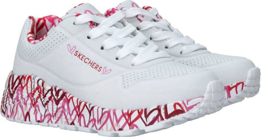 Skechers Uno Lite 314976L WRPK voor Wit Sneakers Sportschoenen - Foto 12