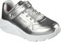 Skechers Uno Lite Chrome Steps Sneakers Silver - Thumbnail 6