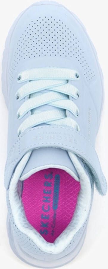 Skechers Uno Lite kinder sneakers lichtblauw Blauw Extra comfort Memory Foam - Foto 5