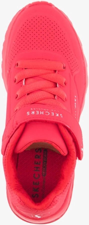 Skechers Uno Lite kinder sneakers rood Extra comfort Memory Foam