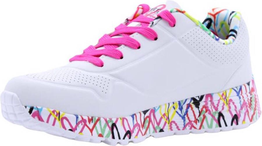 Skechers Uno Lite Lovey Luv Meisjes Sneakers Multicolour