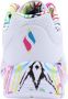 Skechers Uno Light sneakers wit multi Imitatieleer Hartjes 32 - Thumbnail 9
