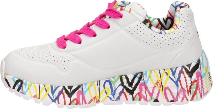 Skechers Uno Lite Lovey Luv Meisjes Sneakers Multicolour