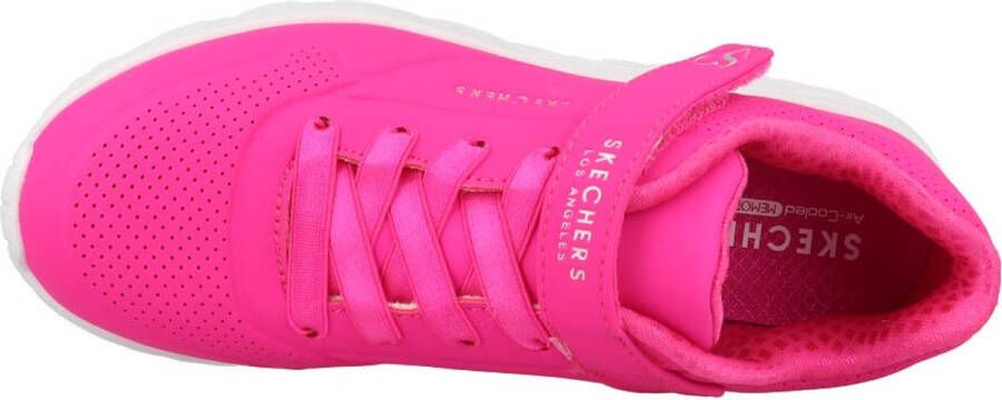 Skechers Uno Lite meisjes sneakers Roze Extra comfort Memory Foam