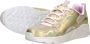 Skechers Uno Lite Metallic Pops Sneakers Laag goudkleur - Thumbnail 12
