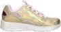 Skechers Uno Lite Metallic Pops Meisjes Sneakers Gold - Thumbnail 3