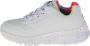 Skechers Uno Lite Rainbow Speckle 310456L WMLT voor meisje Wit Sneakers Sportschoenen - Thumbnail 5