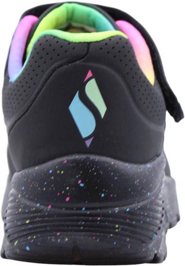 Skechers Uno Lite Rainbow Specks meisjes sneakers Zwart Extra comfort Memory Foam - Foto 14