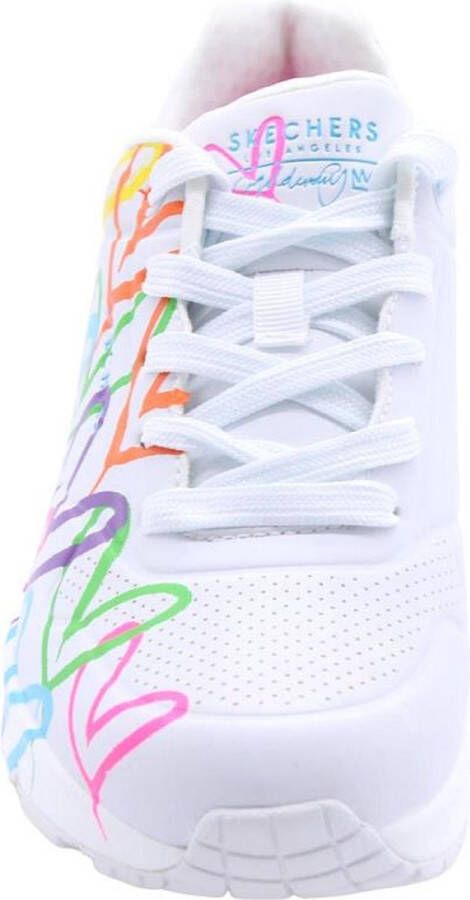 Skechers Uno Love dames sneaker Wit multi