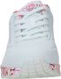Skechers Sneakers met sleehak UNO-LOVING LOVE Vrijetijdsschoen lage schoen veterschoen met coole graffiti-print - Thumbnail 15
