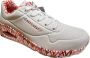 Skechers Sneakers met sleehak UNO-LOVING LOVE Vrijetijdsschoen lage schoen veterschoen met coole graffiti-print - Thumbnail 9