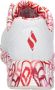 Skechers Sneakers met sleehak UNO-LOVING LOVE Vrijetijdsschoen lage schoen veterschoen met coole graffiti-print - Thumbnail 10