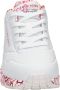 Skechers Sneakers met sleehak UNO-LOVING LOVE Vrijetijdsschoen lage schoen veterschoen met coole graffiti-print - Thumbnail 12