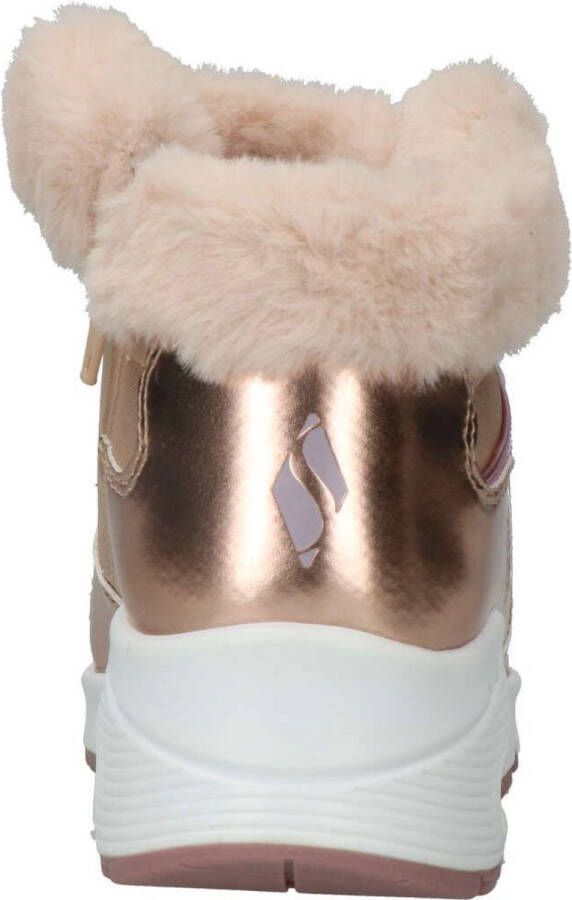 Skechers Uno hoge sneakers goud Meisjes Imitatieleer 34 - Foto 10