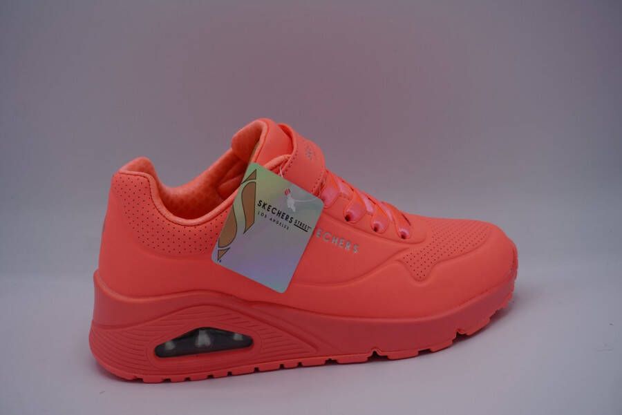 Skechers Uno Neon Shades sneakers roze