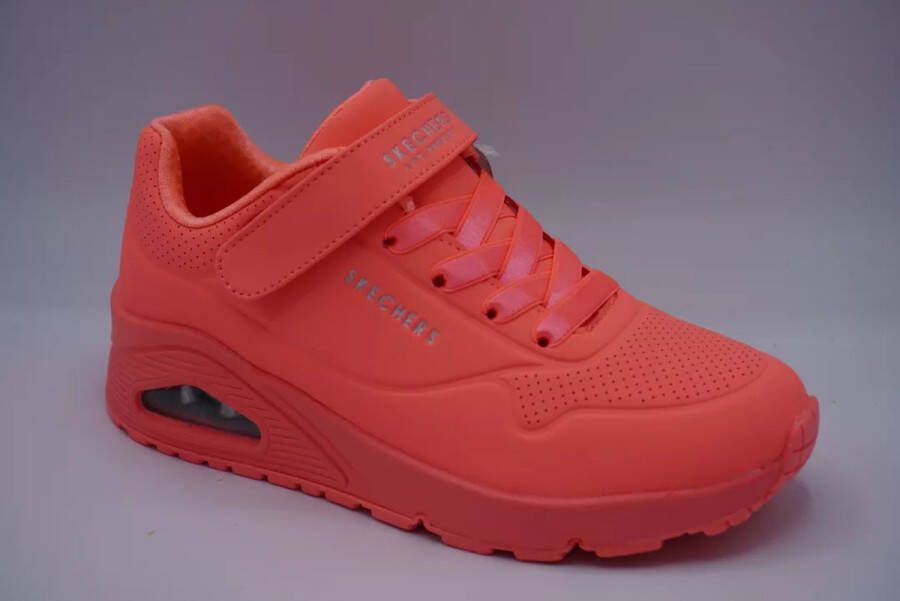 Skechers Uno Neon Shades sneakers roze