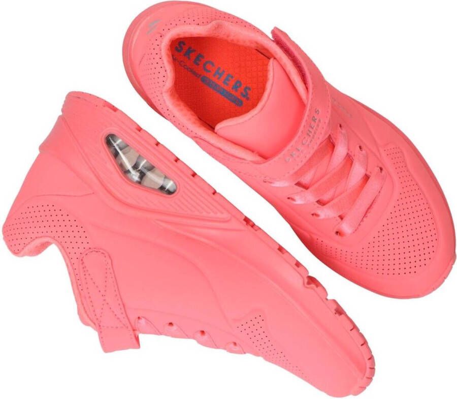 Skechers Uno Neon Shades sneakers roze