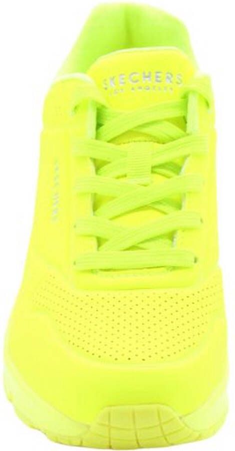 Skechers Uno Night Shades Dames Sneakers Geel