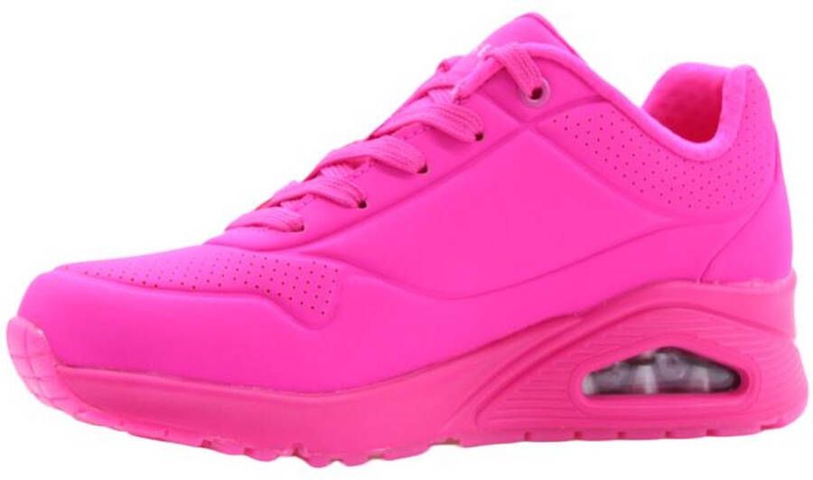 Skechers Uno Night Shades Dames Sneakers Roze