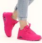 Skechers Plateausneakers UNO-NIGHT SHADES wedge sneaker chunky sneaker veterschoen met luchtkussenzool - Thumbnail 10