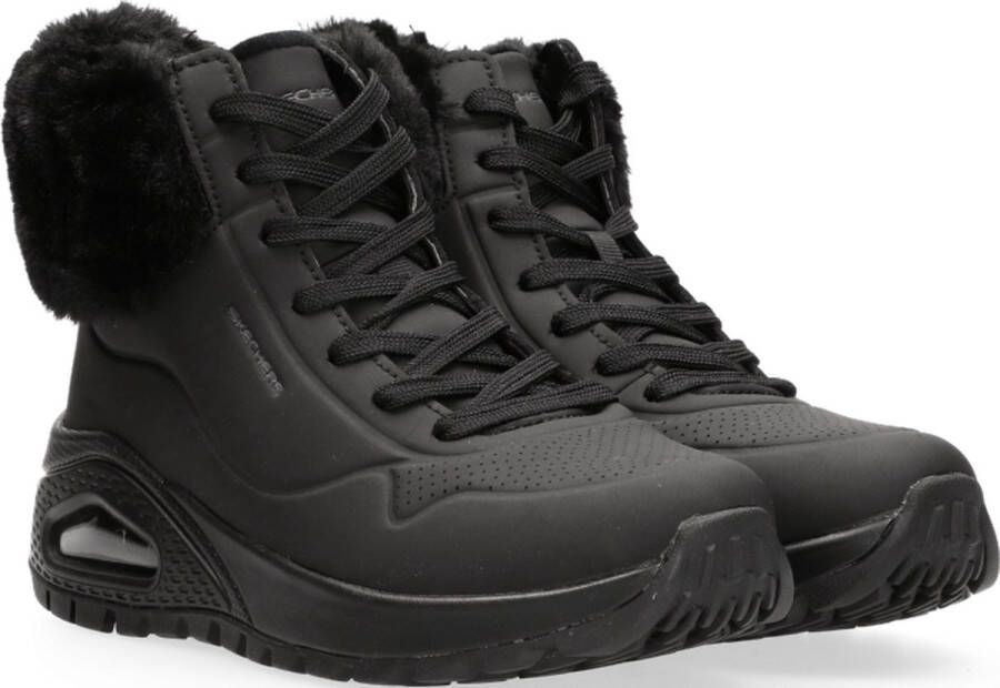 Skechers Uno Rugged Fall Air Dames Laarzen Zwart