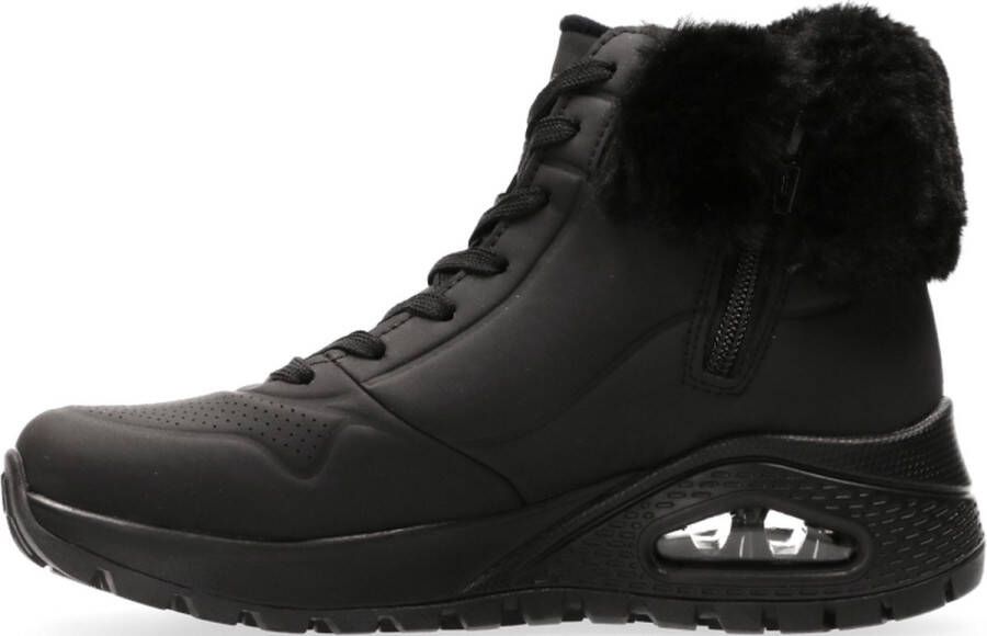 Skechers Uno Rugged Fall Air Dames Laarzen Zwart