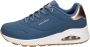 Skechers Slip-on sneakers UNO SHIMMER AWAY slipper vrijetijdsschoen plateau sneaker met modieuze sleehak - Thumbnail 20