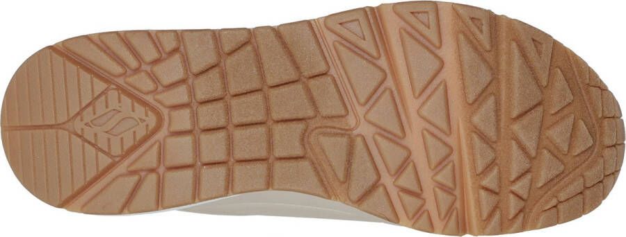 Skechers Uno Shimmer Away Natural Wandelsneakers Dames