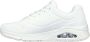 Skechers Uno Sneakers White Durabuck Heren - Thumbnail 6