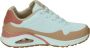 Skechers Uno Pop Color Fun wit tan sneakers dames (177121 WTAN) - Thumbnail 9