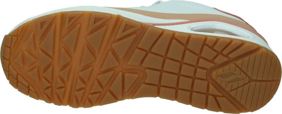 Skechers Uno Pop Color Fun wit tan sneakers dames (177121 WTAN) - Foto 10