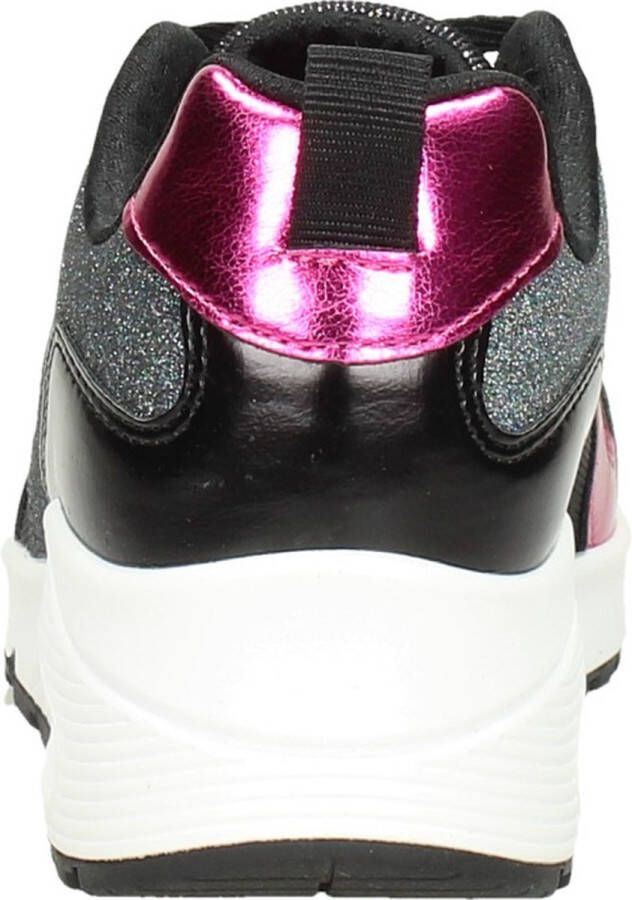 Skechers Uno sneakers zwart Textiel 42201 Dames