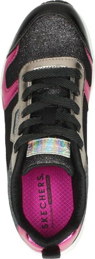 Skechers Uno sneakers zwart Textiel 42201 Dames