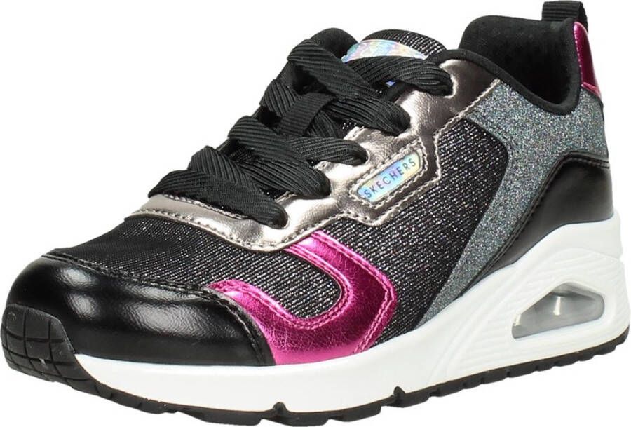 Skechers Uno sneakers zwart Textiel 42201 Dames