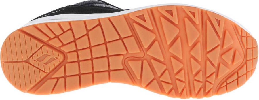 Skechers Uno-Solid Air 155132-BLK Vrouwen Zwart Sneakers