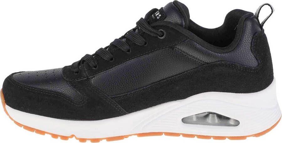 Skechers Uno-Solid Air 155132-BLK Vrouwen Zwart Sneakers