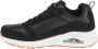 Skechers Uno-Solid Air 155132-BLK Vrouwen Zwart Sneakers - Thumbnail 5