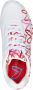 Skechers Sneakers met sleehak UNO-SPREAD THE LOVE Vrijetijdsschoen lage schoen veterschoen met coole graffiti-print - Thumbnail 12