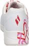 Skechers Sneakers met sleehak UNO-SPREAD THE LOVE Vrijetijdsschoen lage schoen veterschoen met coole graffiti-print - Thumbnail 13