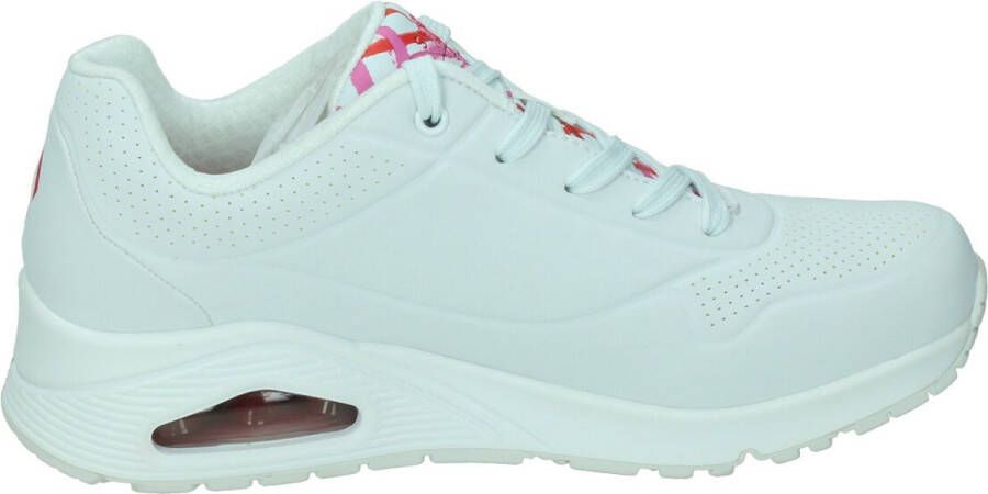 Skechers Sneakers met sleehak UNO-SPREAD THE LOVE Vrijetijdsschoen lage schoen veterschoen met coole graffiti-print - Foto 15