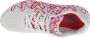 Skechers Sneakers met sleehak UNO-SPREAD THE LOVE Vrijetijdsschoen lage schoen veterschoen met coole graffiti-print - Thumbnail 7