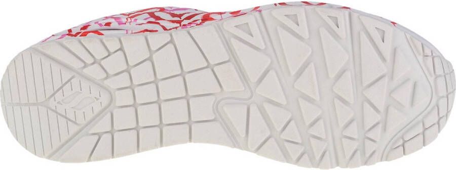 Skechers Sneakers met sleehak UNO-SPREAD THE LOVE Vrijetijdsschoen lage schoen veterschoen met coole graffiti-print - Foto 8