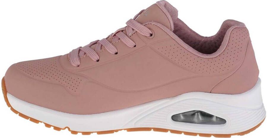 Skechers Uno-Stand on Air 73690-BLSH Vrouwen Roze Sneakers