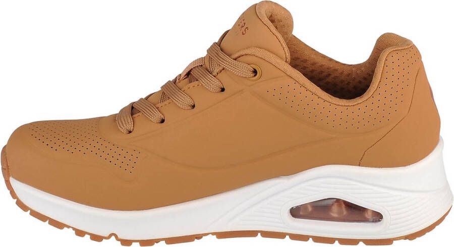 Skechers Uno Stand on Air 73690 TAN Vrouwen Bruin Sneakers - Foto 4