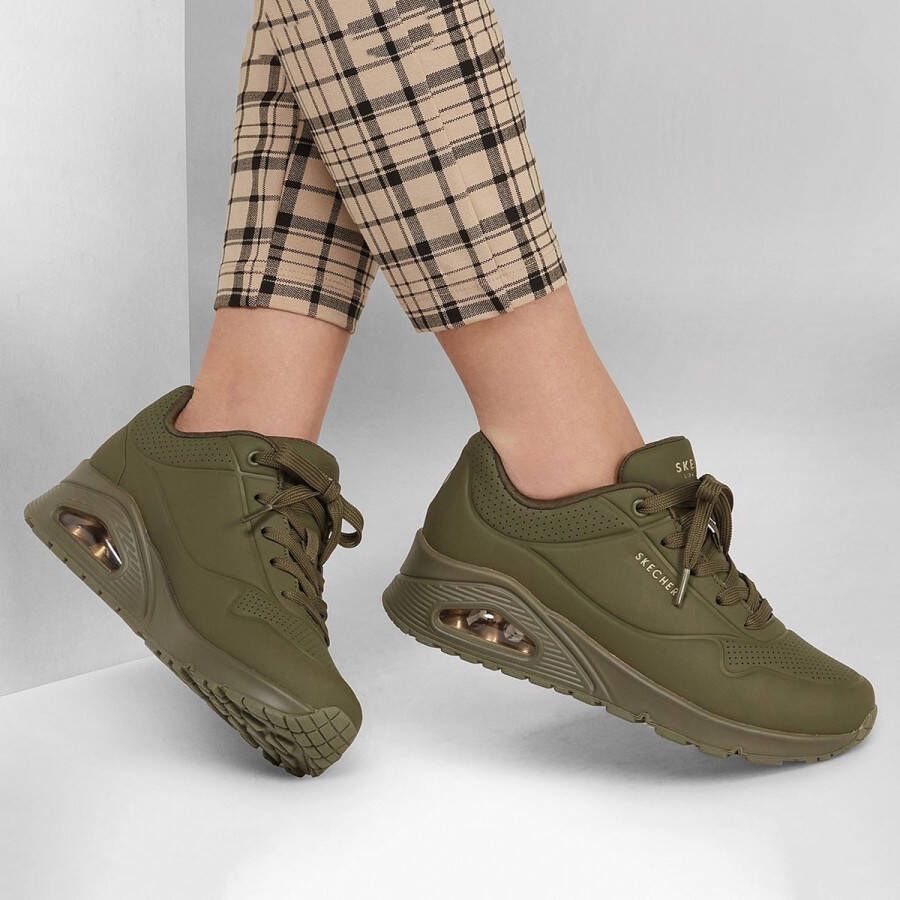 Skechers Sneakers met sleehak UNO STAND ON AIR met zacht verdikte binnenzool - Foto 11