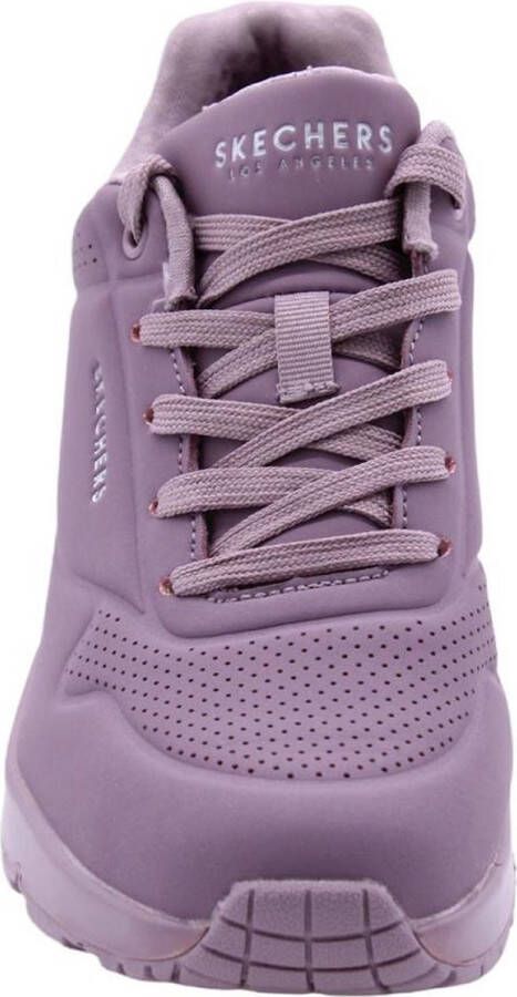 Skechers Sneakers met sleehak Uno Stand on Air met fijne perforatie vrijetijdsschoen halfhoge schoen veterschoen - Foto 9