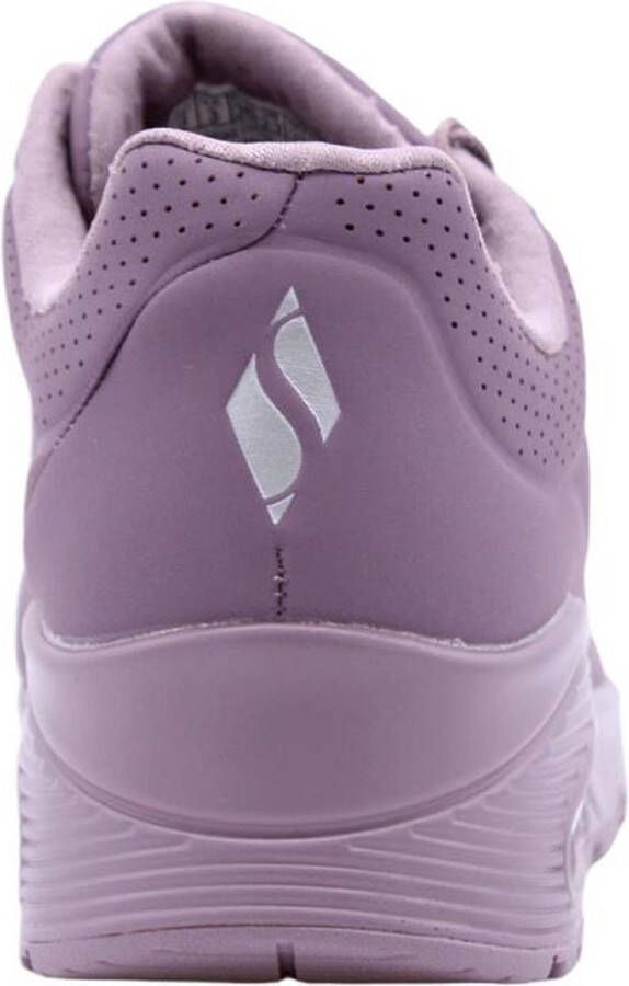 Skechers Sneakers met sleehak Uno Stand on Air met fijne perforatie vrijetijdsschoen halfhoge schoen veterschoen - Foto 10