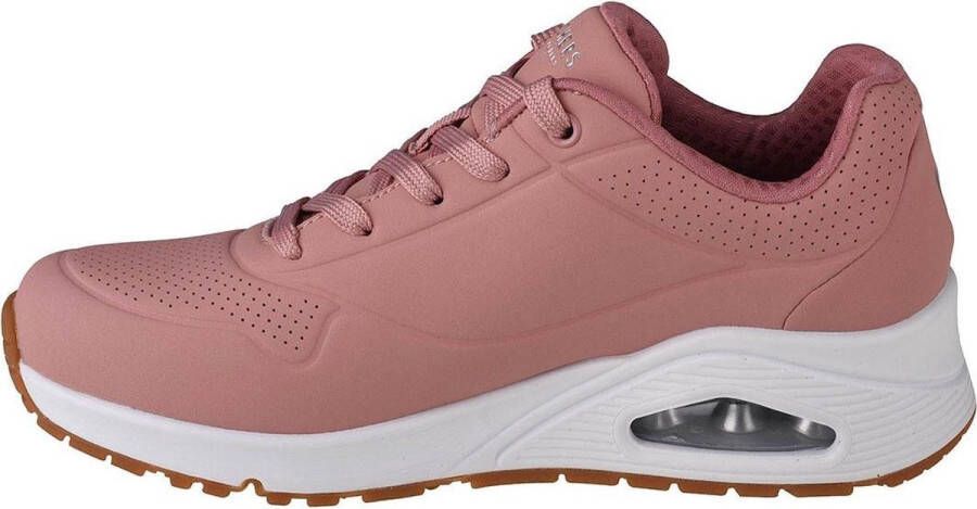 Skechers Uno Stand On Air Dames Sneakers Roze