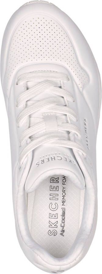 Skechers Uno Stand On Air Dames Sneakers Wit